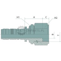 PN 25 DKORF 1.7/16" | poltechparts.pl