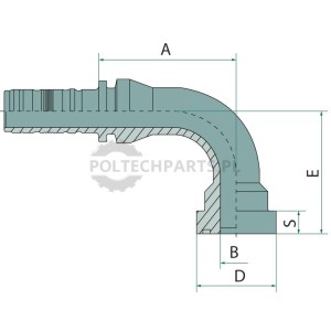 PN 20 SFS 1" CAT 90°