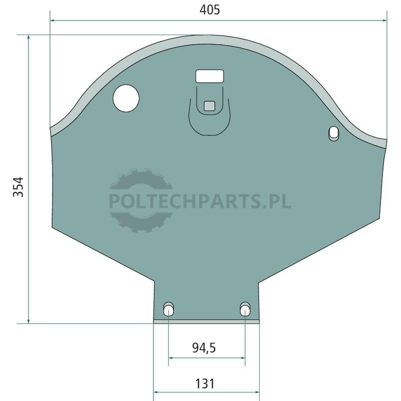 Gleitkufe - 18522715 - Sklep rolniczy PoltechParts