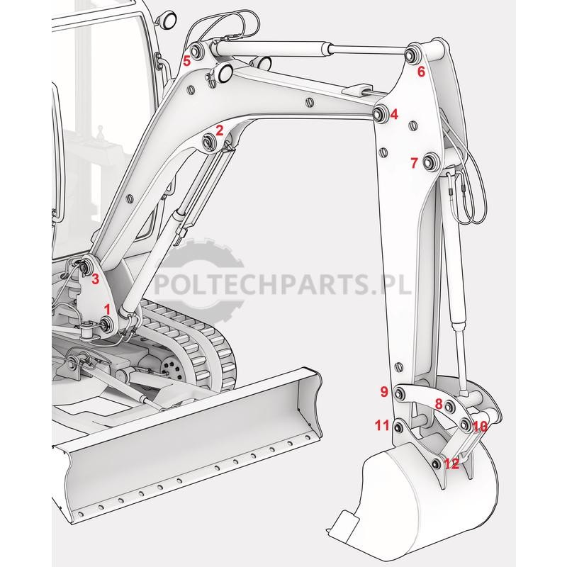 Tuleja - 50915KOM0089 - Sklep rolniczy PoltechParts