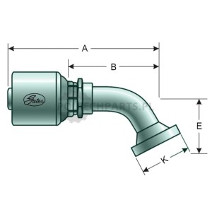 PNE 12 SFL 3/4" 45°