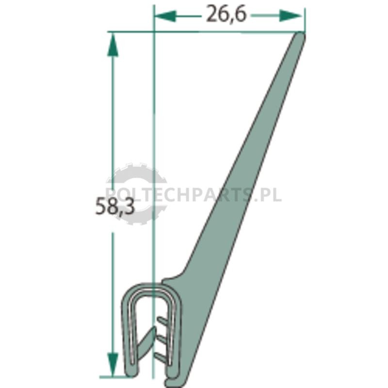 Uszczelka - 654A1105/4/5 - Sklep rolniczy PoltechParts