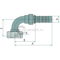 PNB 16 DKF M30x 1,5 90° | poltechparts.pl