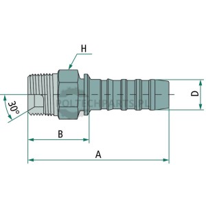 PNB 16 AGN 1/2"