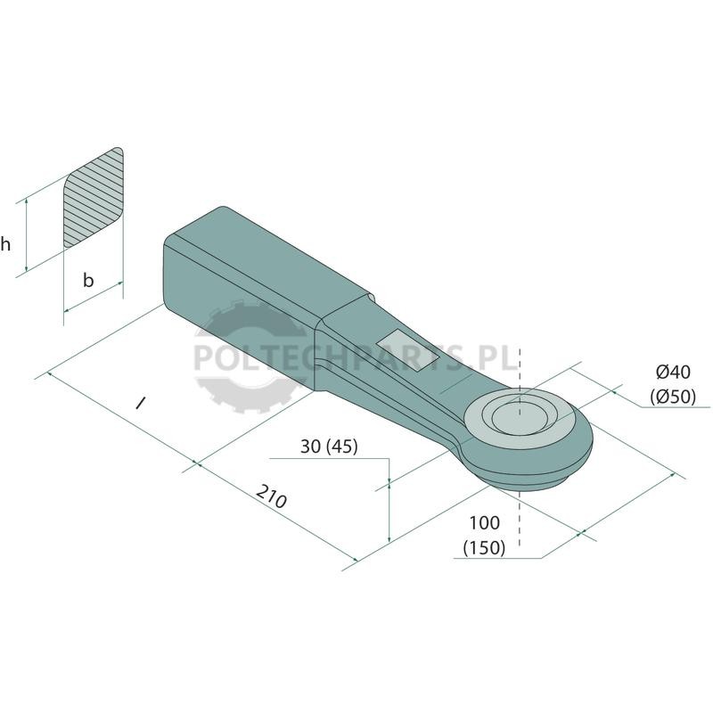 Ucho zaczepu | poltechparts.pl