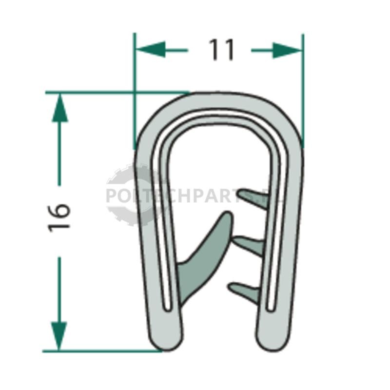 Uszczelka - 654A1024/6/25 - Sklep rolniczy PoltechParts