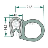 Uszczelka - 654A1108/25 - Sklep rolniczy PoltechParts