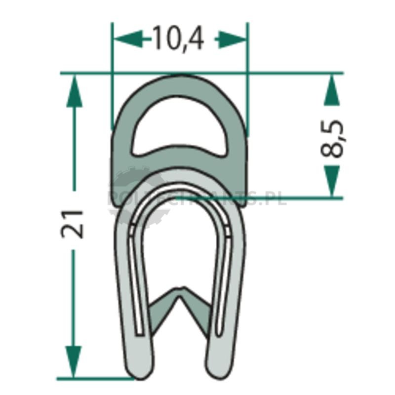 Uszczelka - 654A1102/25 - Sklep rolniczy PoltechParts