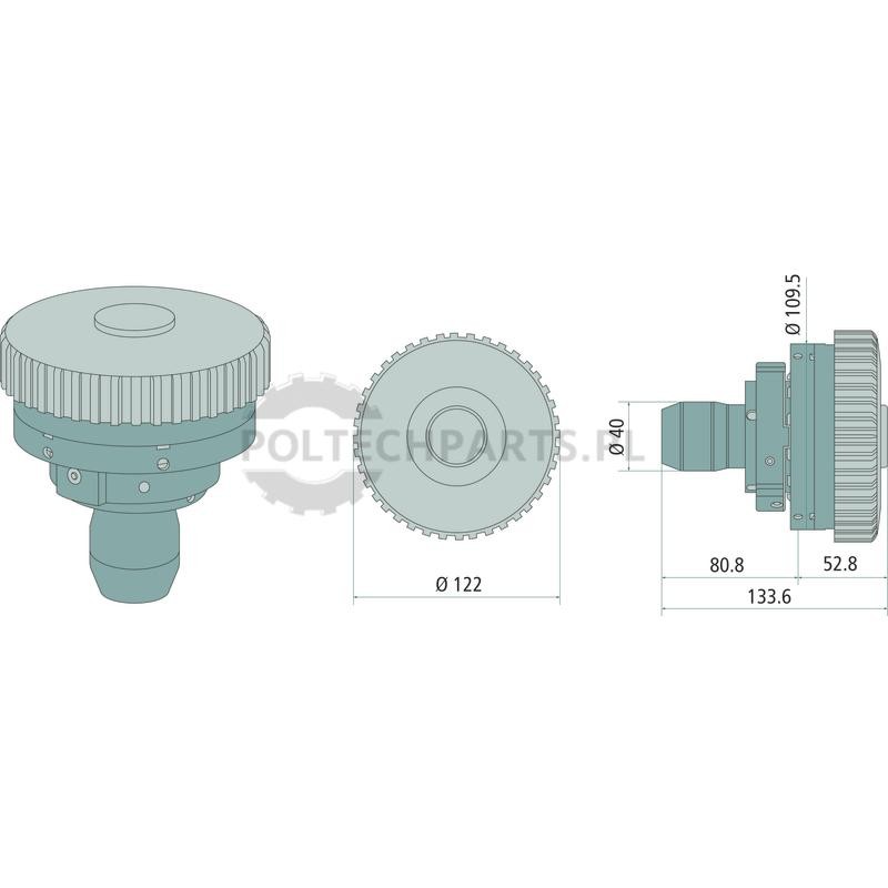 KOCKON M2 105 XL PL-CAP - 374824512016 - Sklep rolniczy PoltechParts
