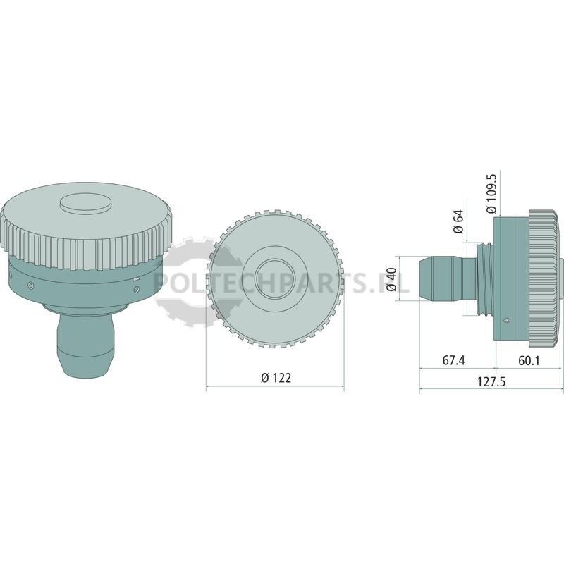 KOCKON M2 80 XL PL-CAP - 374824512015 - Sklep rolniczy PoltechParts