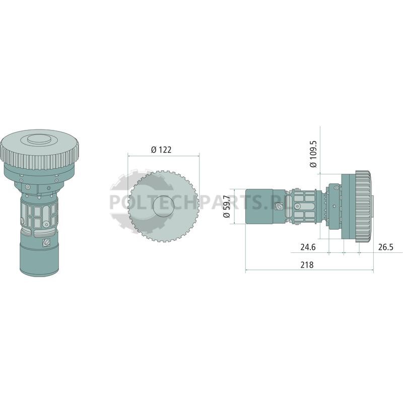 KOCKON M2 105 ULTIMATE PL-CAP - 374824510013 - Sklep rolniczy PoltechParts