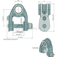 Przegub Link BR 1 80/45 | poltechparts.pl