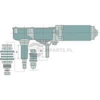 Silniczek wycieraczek - 65417126 - Sklep rolniczy PoltechParts