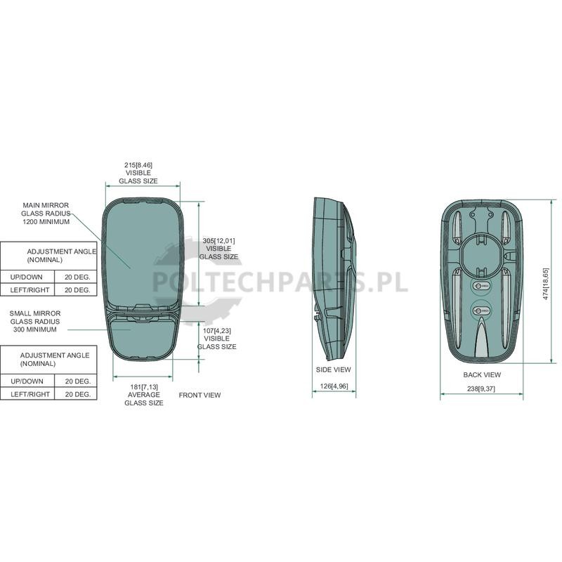 Lusterko | poltechparts.pl
