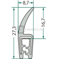 Uszczelka - 654A1521/25 - Sklep rolniczy PoltechParts