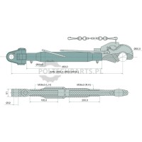 Mechanischer Oberlenker - 19319583 - Sklep rolniczy PoltechParts