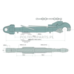 Mechanischer Oberlenker