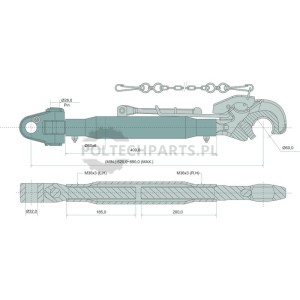 Mechanischer Oberlenker