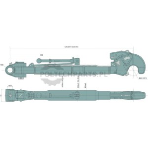Mechanischer Oberlenker