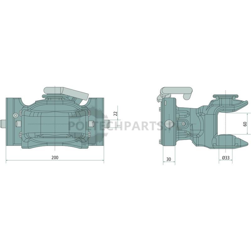 Zaczep przyczepy | poltechparts.pl