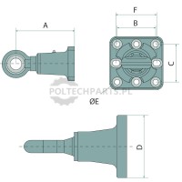 Ucho zaczepu | poltechparts.pl