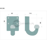 Zaczep do przyczepy K50 | poltechparts.pl