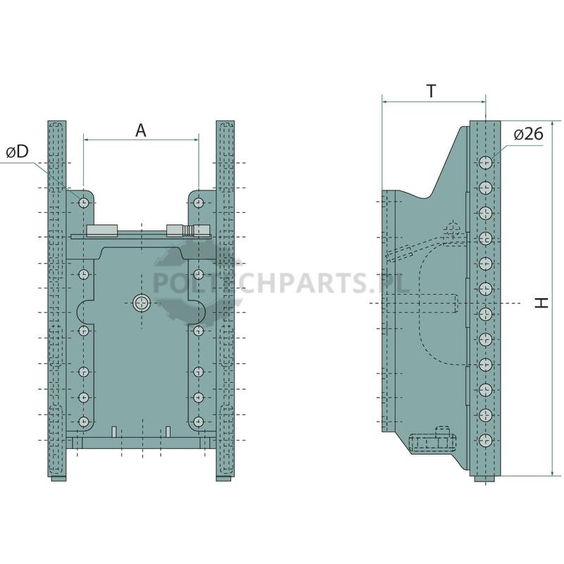 Rama zaczepowa | poltechparts.pl
