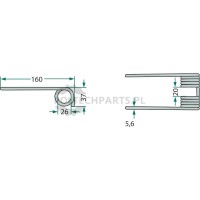 Palec podbieracza - 525937919.0 - Sklep rolniczy PoltechParts