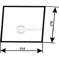 Szyba przednia | poltechparts.pl