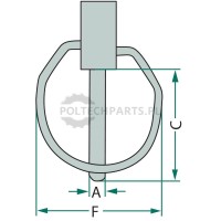 Zestaw zawleczek zatrzaskowych - 20023303/5 - Sklep rolniczy PoltechParts