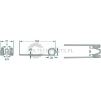 Palec podbieracza - 5250940522900/10 - Sklep rolniczy PoltechParts