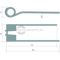 Kreiselheuerzinken - 19653862 - Sklep rolniczy PoltechParts
