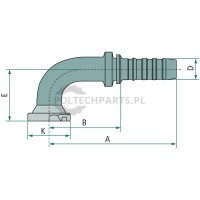 PNB 38 SFL 1 1/2" 90°S | poltechparts.pl