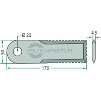 Schlegelmesser | poltechparts.pl