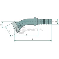 PNB 25 SFL 1" 30°M | poltechparts.pl