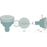 KOCKON M2 105 XL PL-CAP - 374824512016 - Sklep rolniczy PoltechParts