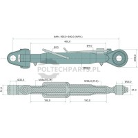 Mechanischer Oberlenker - 19338283 - Sklep rolniczy PoltechParts