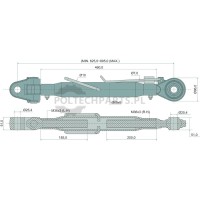 Mechanischer Oberlenker - 19325808 - Sklep rolniczy PoltechParts