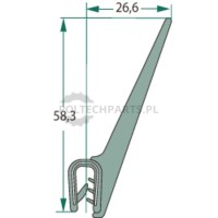 Uszczelka - 654A1105/4/25 - Sklep rolniczy PoltechParts