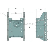 Rama zaczepowa | poltechparts.pl