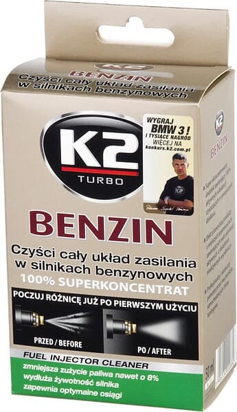 Dodatek do benzyny Benzin K2, 50 ml