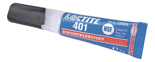 Klej błyskawiczny 401 Loctite, 3 g