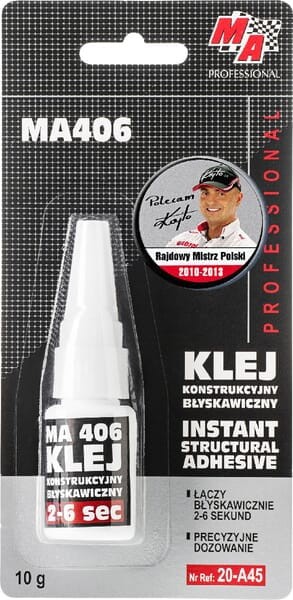 Klej konstrukcyjny błyskawiczny MA Professional, 10 g
