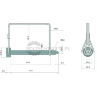 Rohrklappstecker - 18521766 - Sklep rolniczy PoltechParts