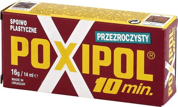 Klej Poxipol przezroczysty, 14 ml