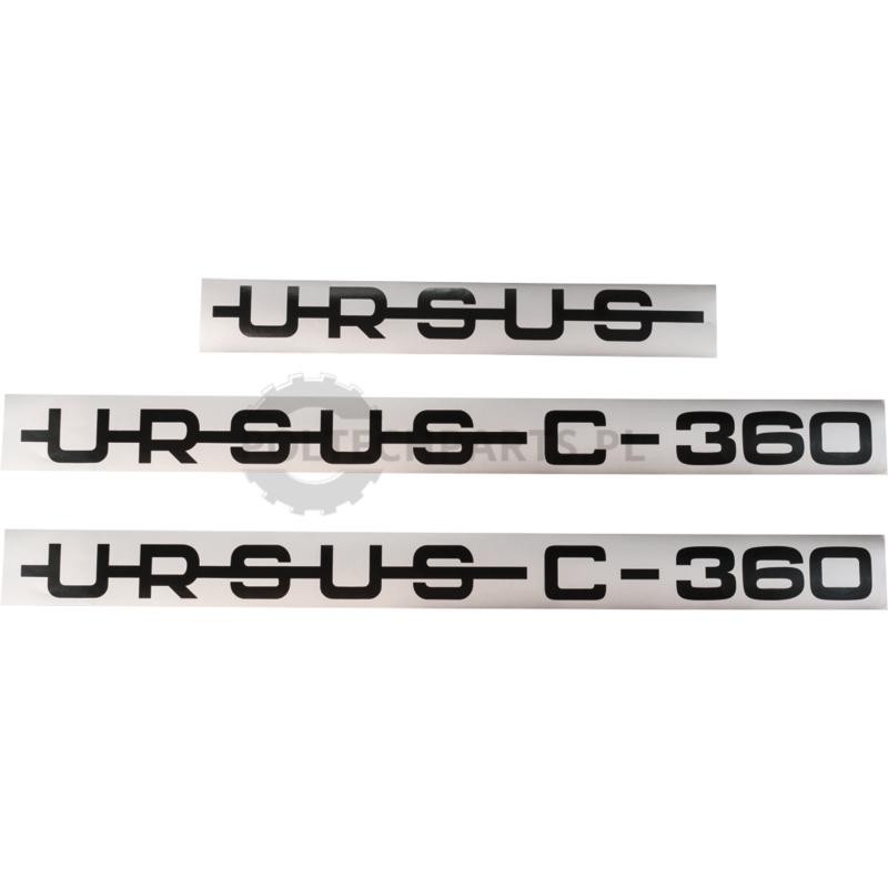 Naklejka na maskę Ursus C-360