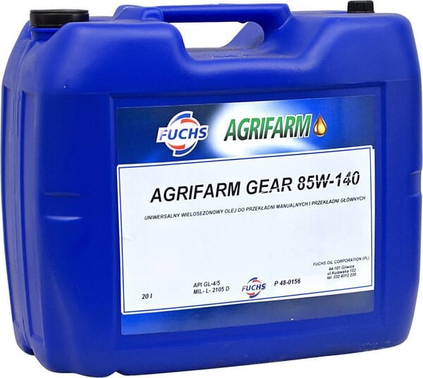Olej Agrifarm Gear 85W140, 20 l