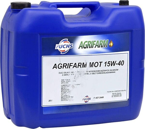 Olej Agrifarm MOT 15W40, 20 l
