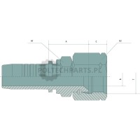 DKJ M. KM DN08 9/16 | poltechparts.pl