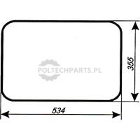 Szyba tylna | poltechparts.pl